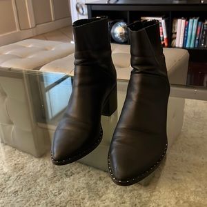 Treasure & Bond black leather Farrah boots